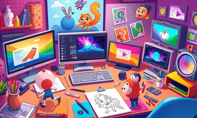 5 Best Animation Creation Tools for Stunning Visuals